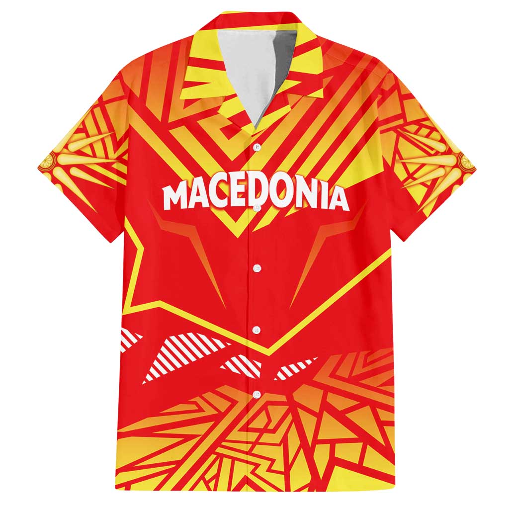 Forever Macedonia Family Matching Tank Maxi Dress and Hawaiian Shirt Macedonian Flag 1992 - Wonder Print Shop