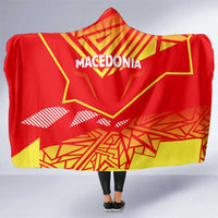 Forever Macedonia Hooded Blanket Macedonian Flag 1992