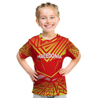 Forever Macedonia Kid T Shirt Macedonian Flag 1992 - Wonder Print Shop