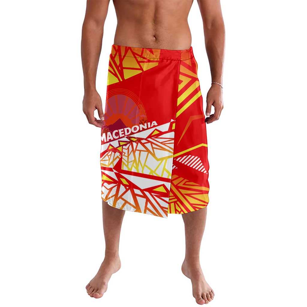 Forever Macedonia Lavalava Macedonian Flag 1992 - Wonder Print Shop