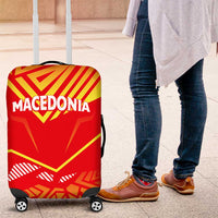 Forever Macedonia Luggage Cover Macedonian Flag 1992 - Wonder Print Shop