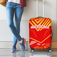 Forever Macedonia Luggage Cover Macedonian Flag 1992 - Wonder Print Shop