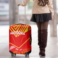 Forever Macedonia Luggage Cover Macedonian Flag 1992 - Wonder Print Shop