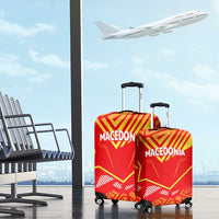 Forever Macedonia Luggage Cover Macedonian Flag 1992 - Wonder Print Shop