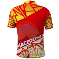 Forever Macedonia Polo Shirt Macedonian Flag 1992 - Wonder Print Shop