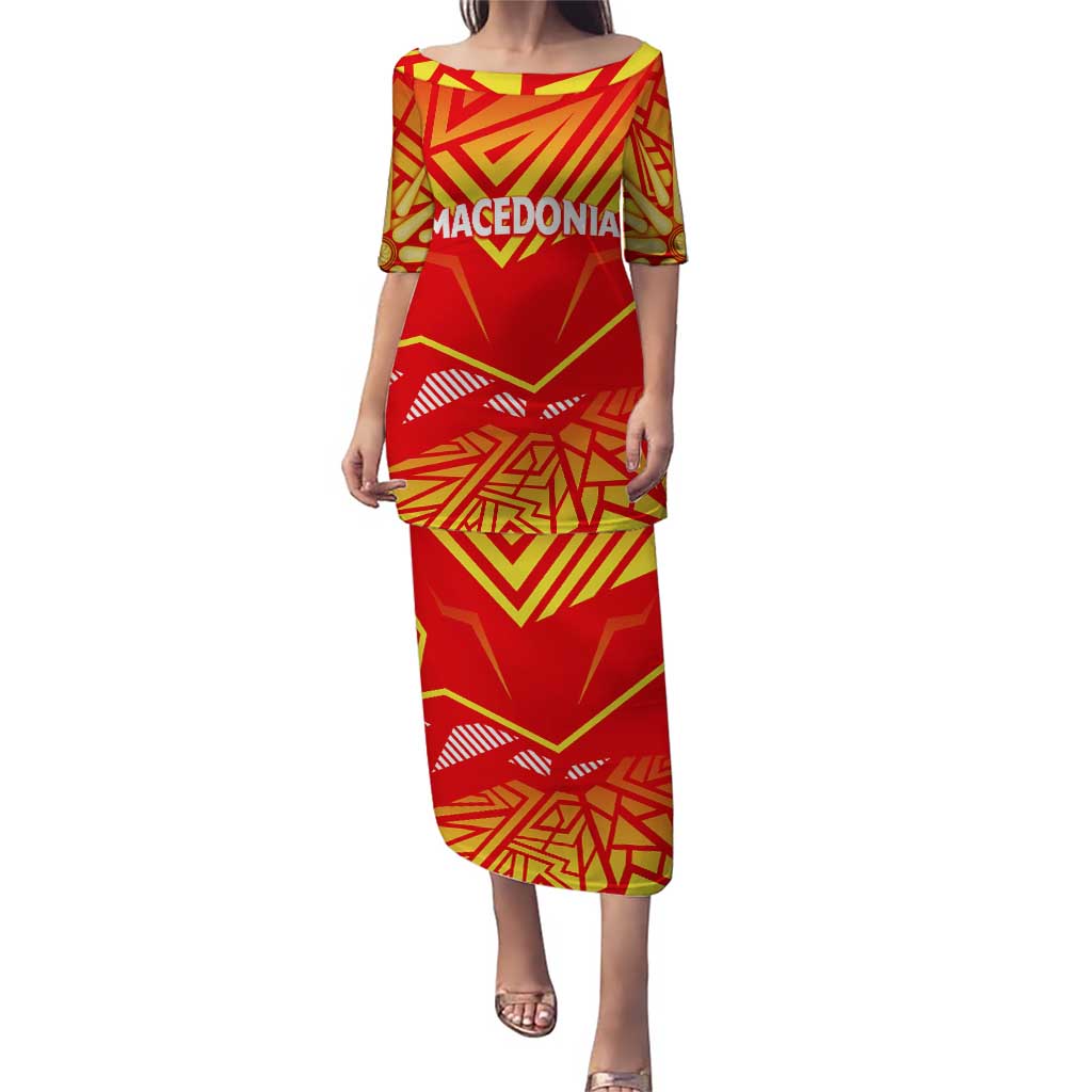 Forever Macedonia Puletasi Macedonian Flag 1992 - Wonder Print Shop