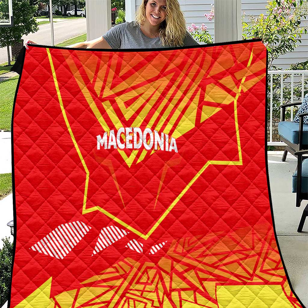 Forever Macedonia Quilt Macedonian Flag 1992 - Wonder Print Shop