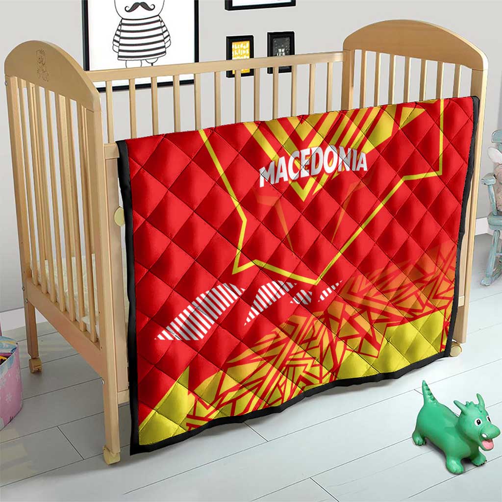 Forever Macedonia Quilt Macedonian Flag 1992 - Wonder Print Shop