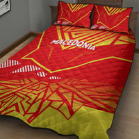 Forever Macedonia Quilt Bed Set Macedonian Flag 1992 - Wonder Print Shop
