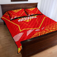 Forever Macedonia Quilt Bed Set Macedonian Flag 1992 - Wonder Print Shop