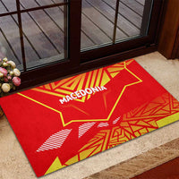 Forever Macedonia Rubber Doormat Macedonian Flag 1992 - Wonder Print Shop