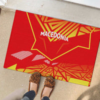 Forever Macedonia Rubber Doormat Macedonian Flag 1992 - Wonder Print Shop