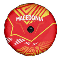 Forever Macedonia Spare Tire Cover Macedonian Flag 1992 - Wonder Print Shop