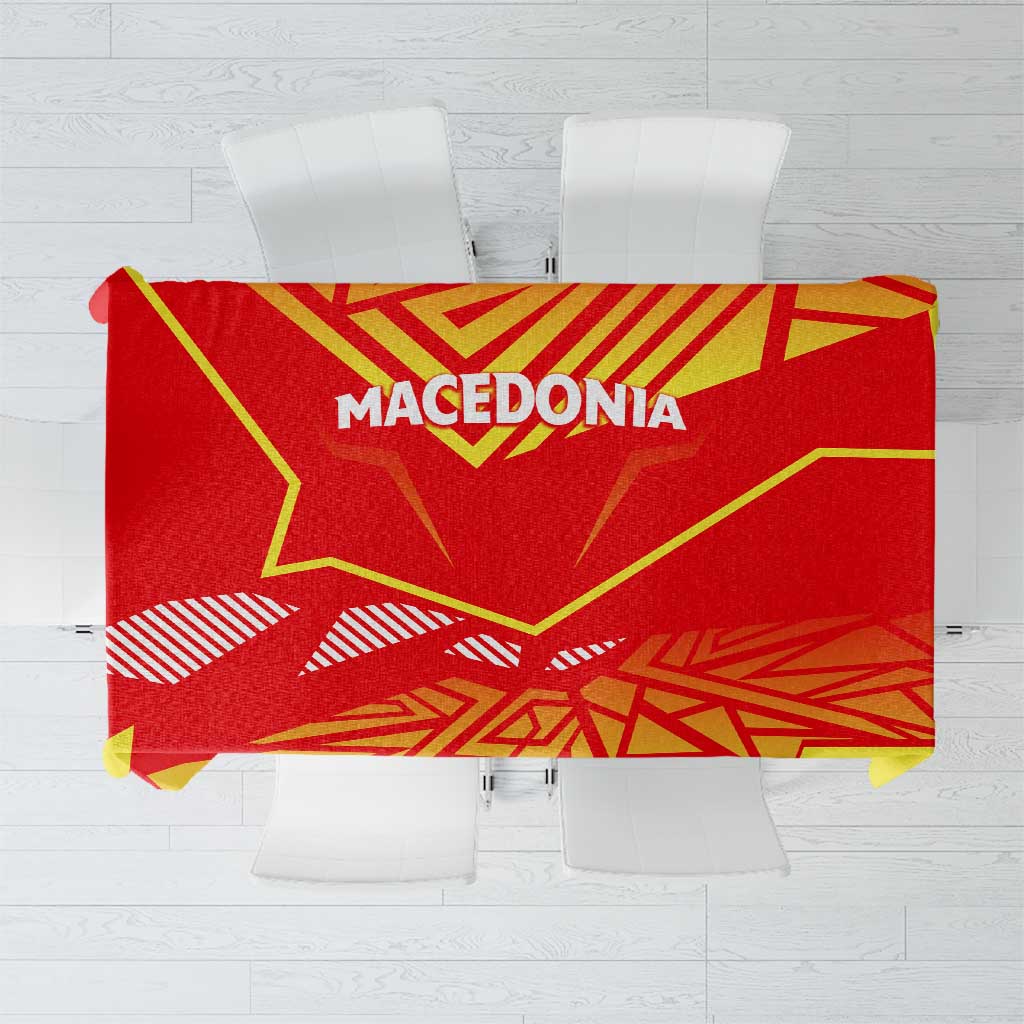 Forever Macedonia Tablecloth Macedonian Flag 1992 - Wonder Print Shop
