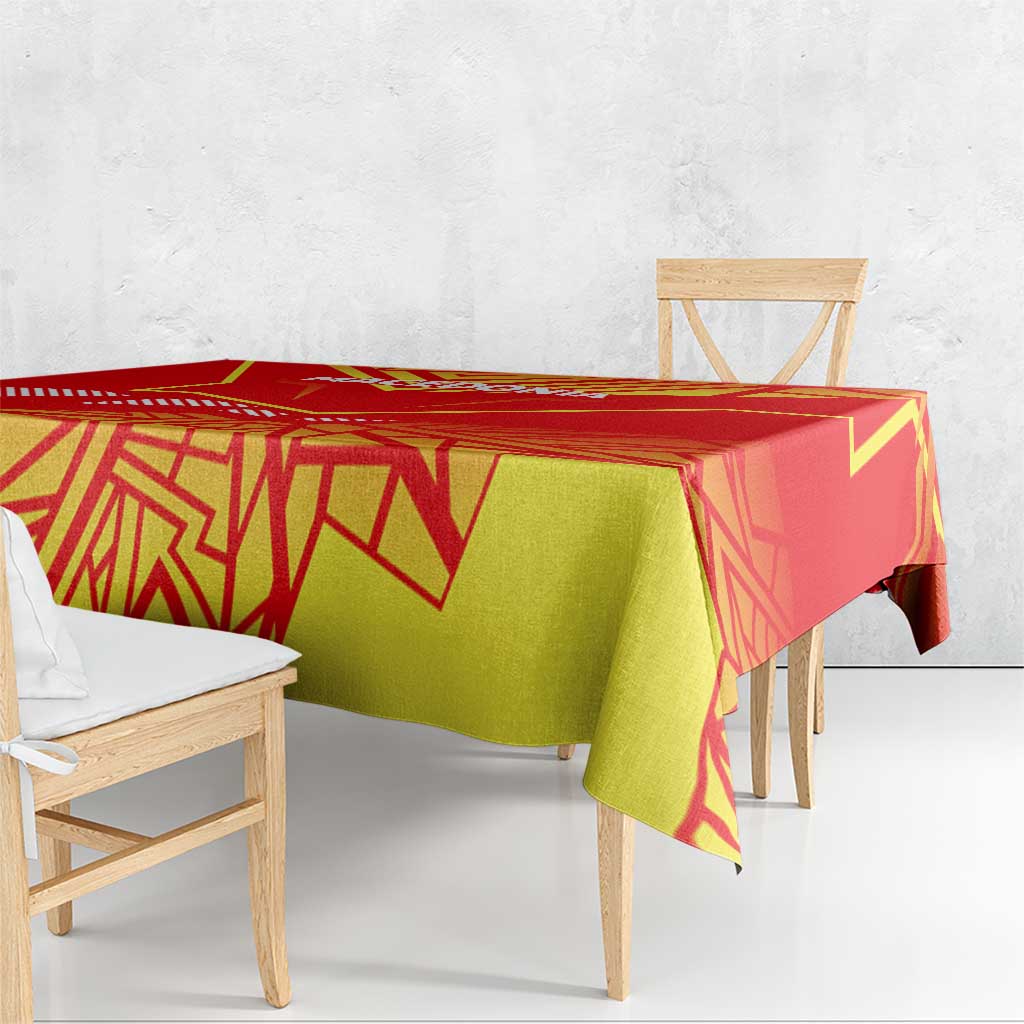 Forever Macedonia Tablecloth Macedonian Flag 1992 - Wonder Print Shop