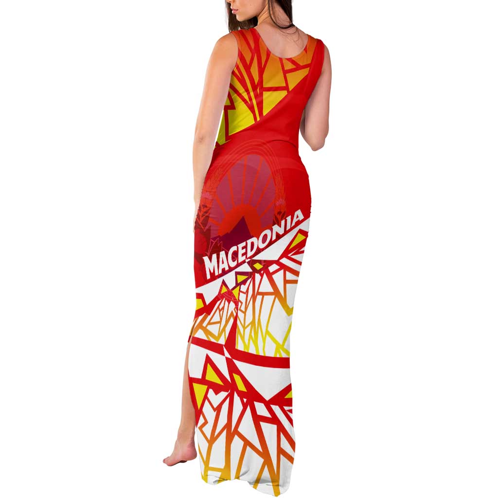 Forever Macedonia Tank Maxi Dress Macedonian Flag 1992 - Wonder Print Shop