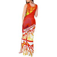 Forever Macedonia Tank Maxi Dress Macedonian Flag 1992 - Wonder Print Shop