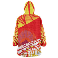Forever Macedonia Wearable Blanket Hoodie Macedonian Flag 1992 - Wonder Print Shop