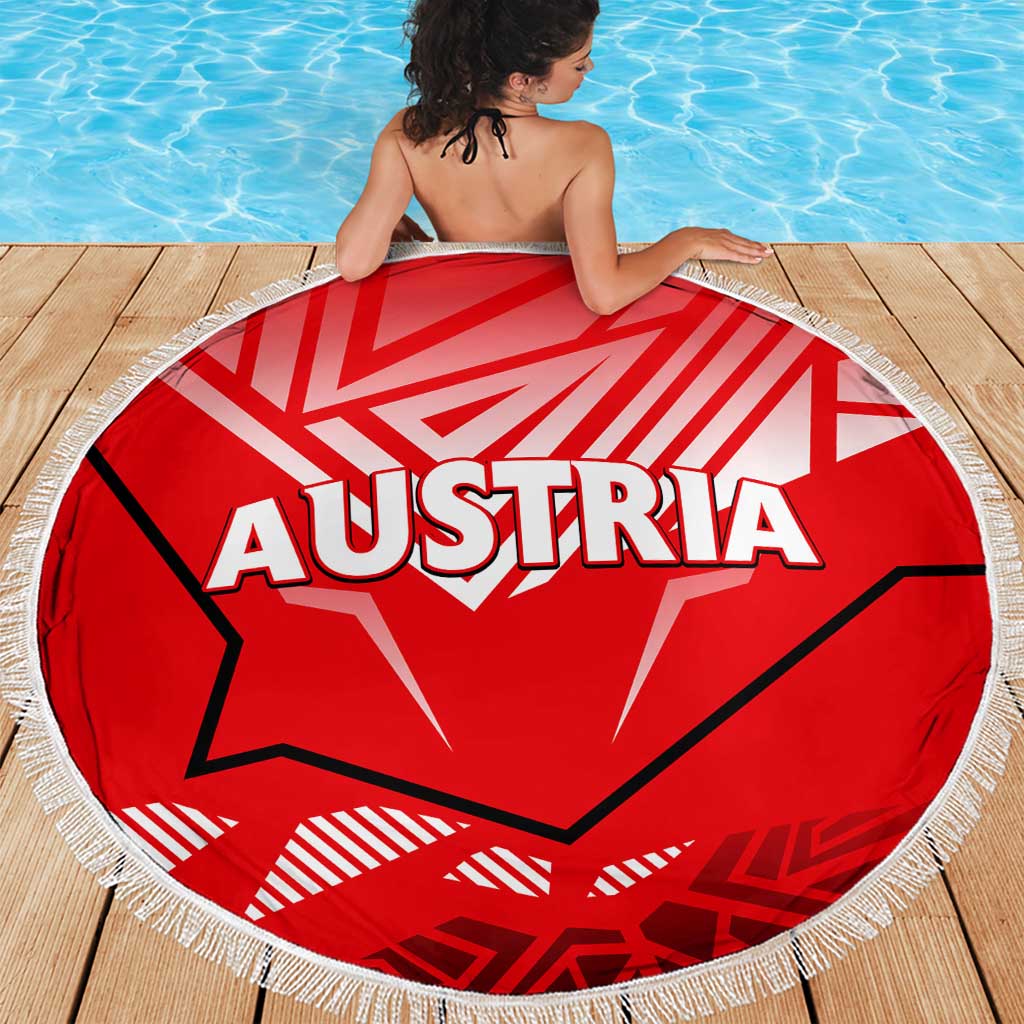 Forever Austria Beach Blanket Osterreich Eagle - Wonder Print Shop