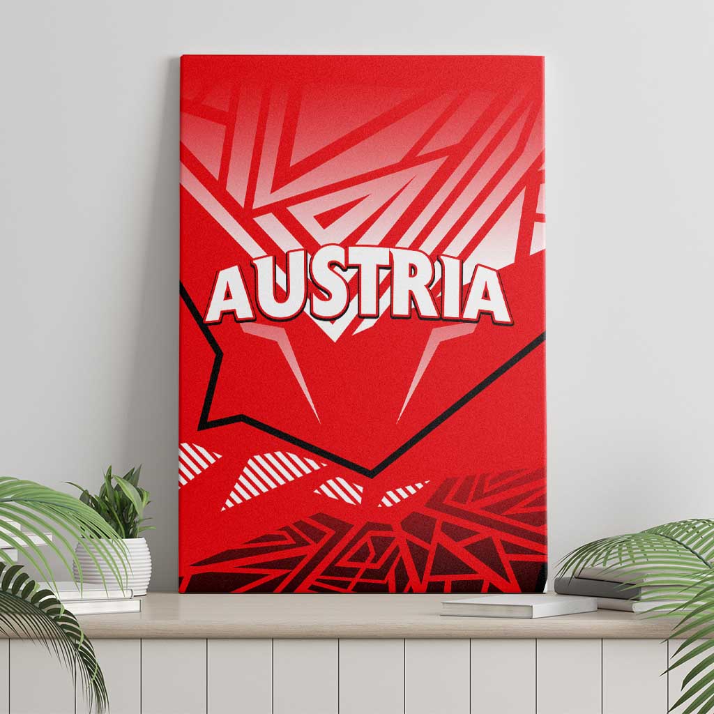 Forever Austria Canvas Wall Art Osterreich Eagle - Wonder Print Shop