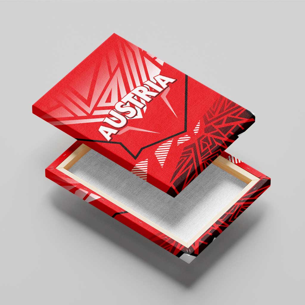 Forever Austria Canvas Wall Art Osterreich Eagle - Wonder Print Shop