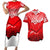 Forever Austria Couples Matching Short Sleeve Bodycon Dress and Hawaiian Shirt Osterreich Eagle - Wonder Print Shop