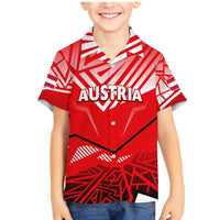 Forever Austria Family Matching Mermaid Dress and Hawaiian Shirt Osterreich Eagle - Wonder Print Shop