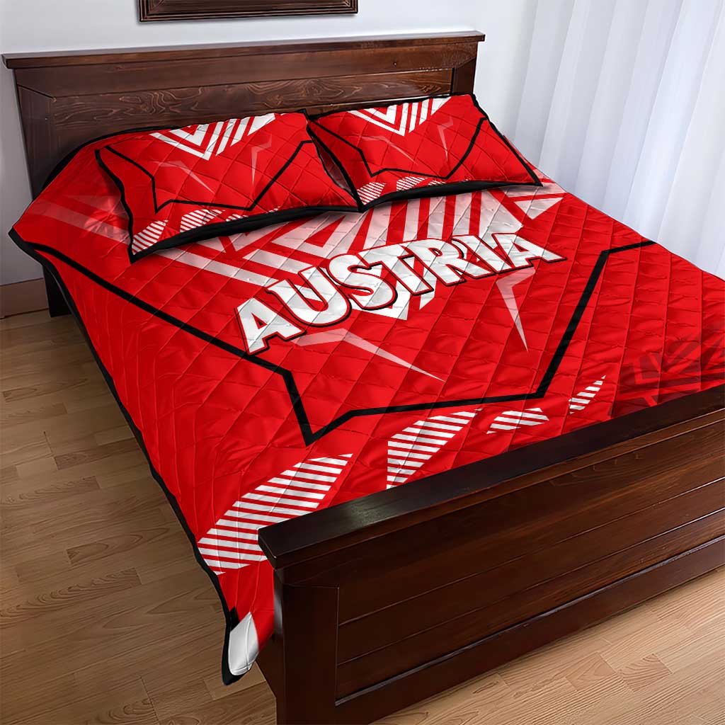 Forever Austria Quilt Bed Set Osterreich Eagle - Wonder Print Shop