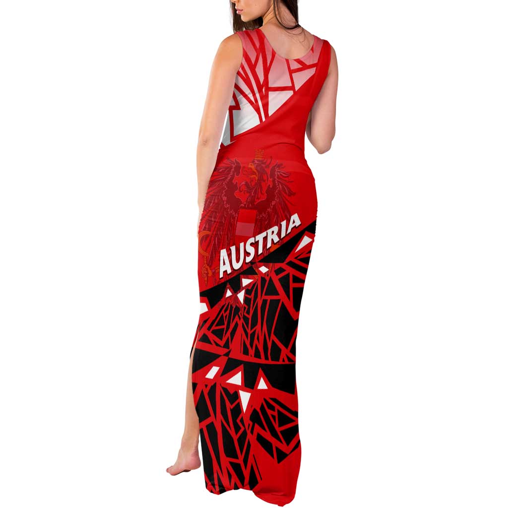 Forever Austria Tank Maxi Dress Osterreich Eagle - Wonder Print Shop