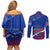 Forever Cuba Couples Matching Off Shoulder Short Dress and Long Sleeve Button Shirt Patria o Muerte, Venceremos - Wonder Print Shop