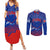 Forever Cuba Couples Matching Summer Maxi Dress and Long Sleeve Button Shirt Patria o Muerte, Venceremos - Wonder Print Shop