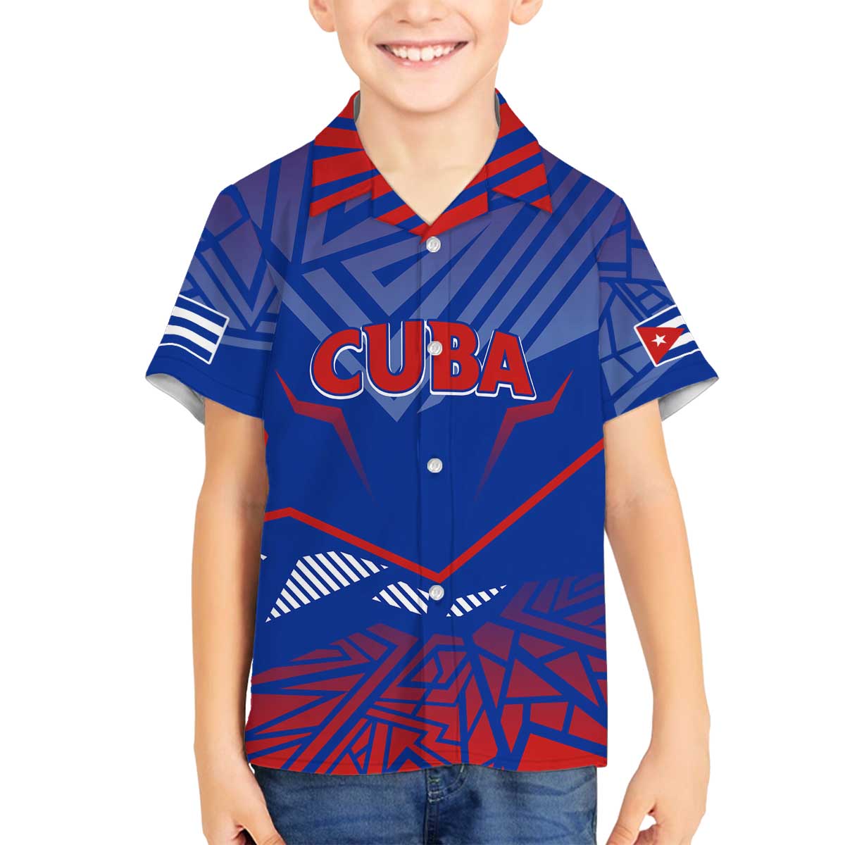 Forever Cuba Family Matching Off The Shoulder Long Sleeve Dress and Hawaiian Shirt Patria o Muerte, Venceremos - Wonder Print Shop