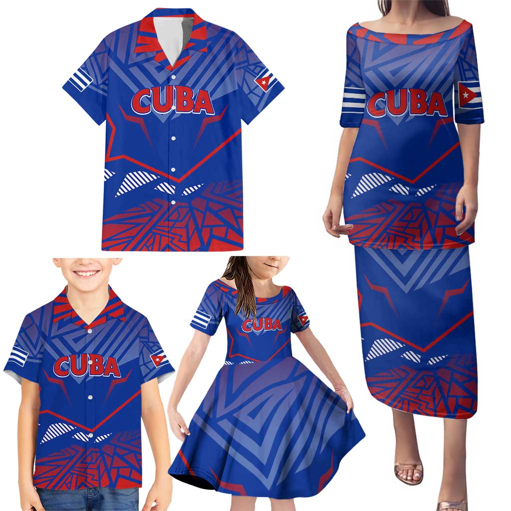 Forever Cuba Family Matching Puletasi and Hawaiian Shirt Patria o Muerte, Venceremos - Wonder Print Shop