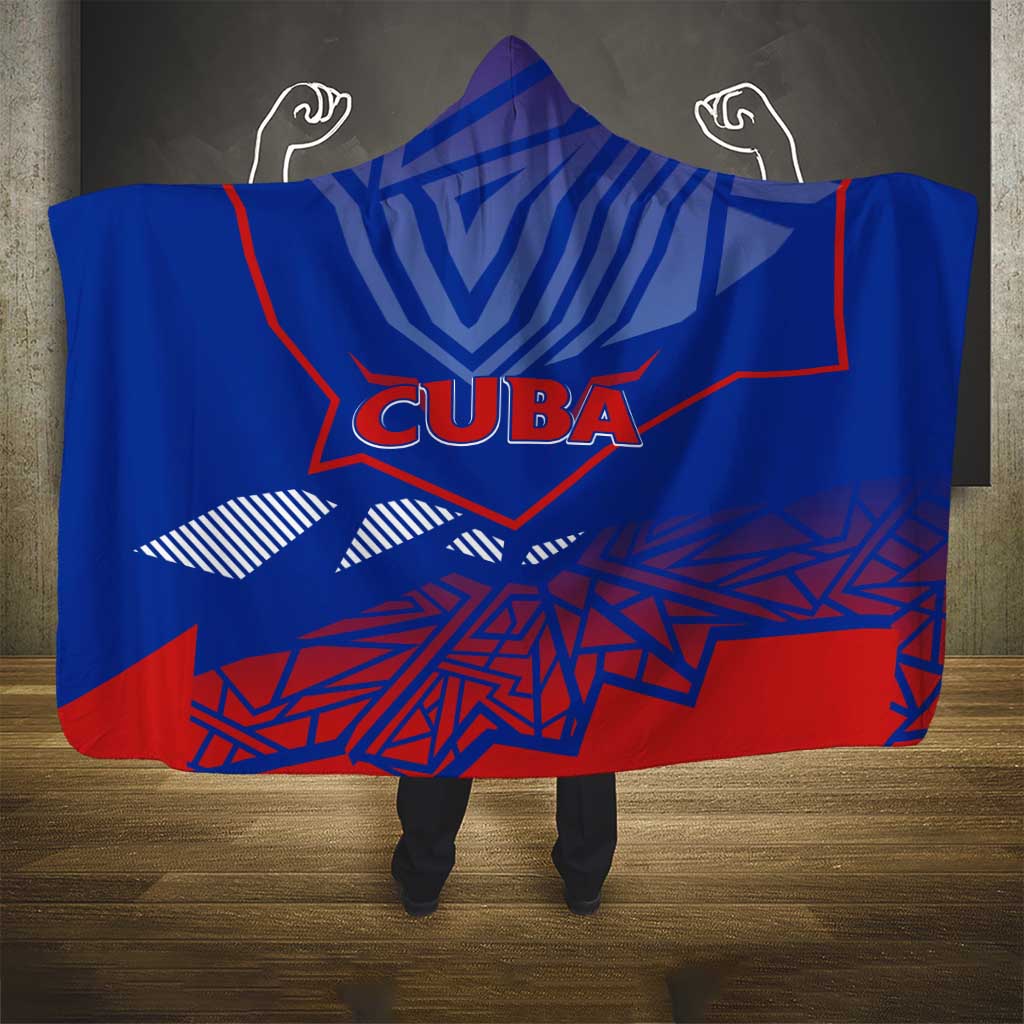 Forever Cuba Hooded Blanket Patria o Muerte, Venceremos