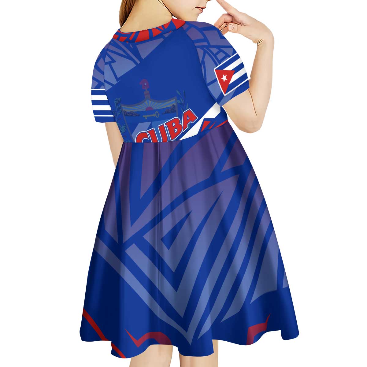 Forever Cuba Kid Short Sleeve Dress Patria o Muerte, Venceremos - Wonder Print Shop