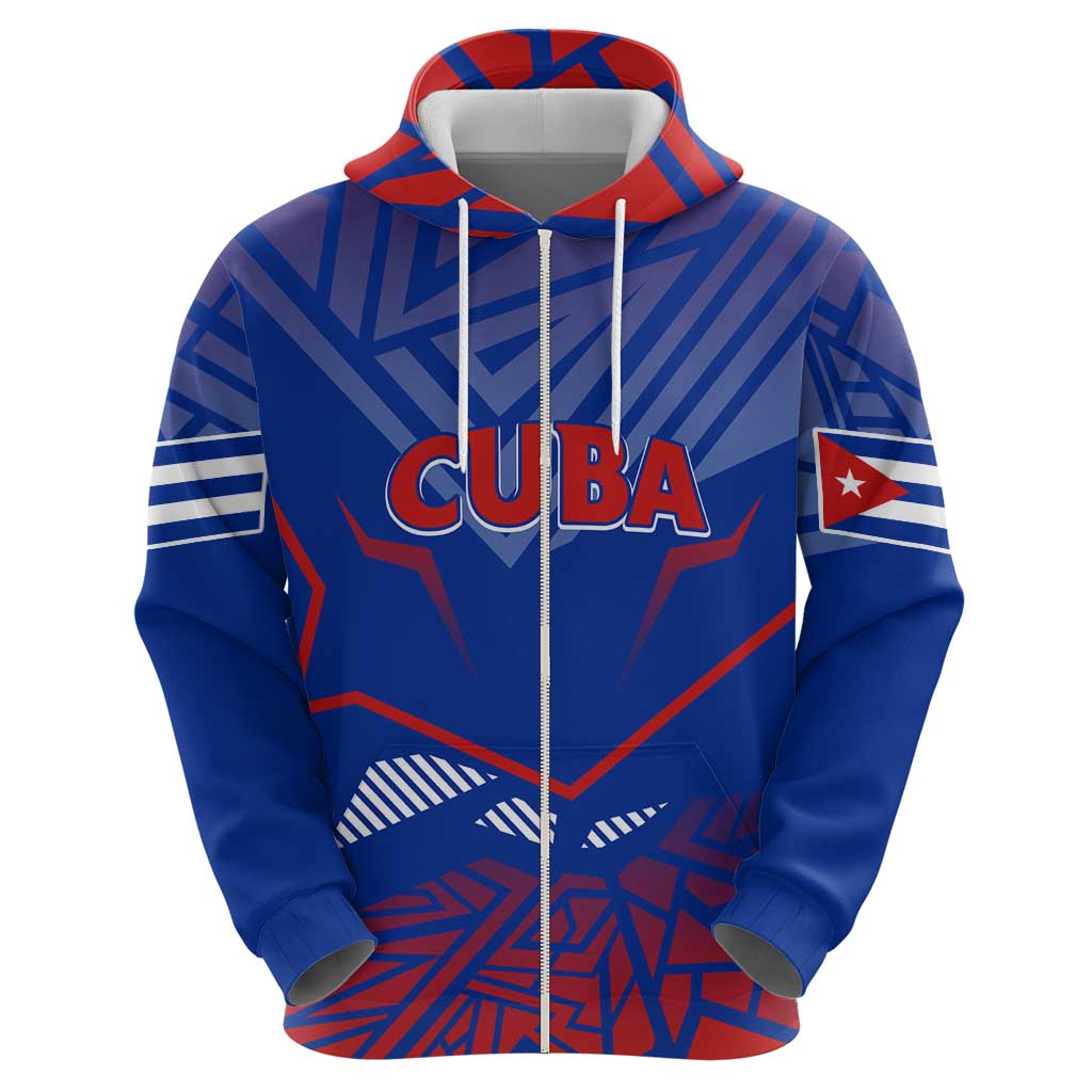 Forever Cuba Zip Hoodie Patria o Muerte, Venceremos - Wonder Print Shop