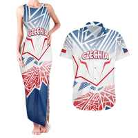 Forever Czech Republic Couples Matching Tank Maxi Dress and Hawaiian Shirt Czechia Pravda Vitezi - Wonder Print Shop