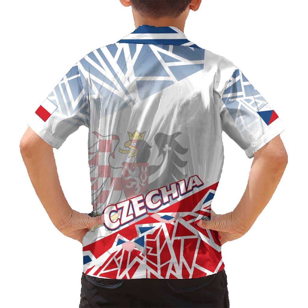 Forever Czech Republic Family Matching Long Sleeve Bodycon Dress and Hawaiian Shirt Czechia Pravda Vitezi - Wonder Print Shop