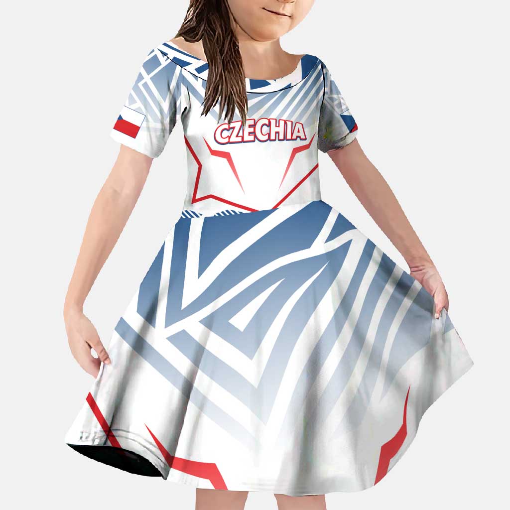 Forever Czech Republic Family Matching Long Sleeve Bodycon Dress and Hawaiian Shirt Czechia Pravda Vitezi - Wonder Print Shop