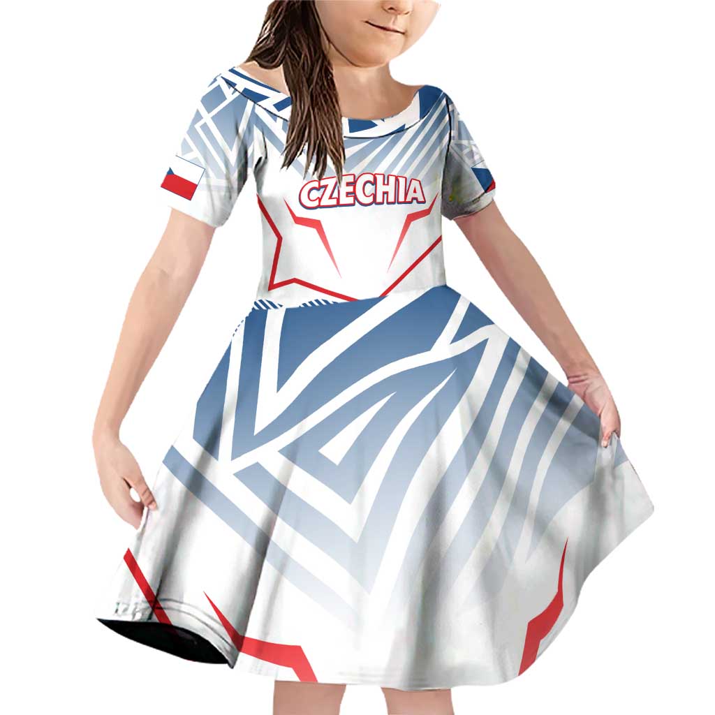 Forever Czech Republic Family Matching Off Shoulder Short Dress and Hawaiian Shirt Czechia Pravda Vitezi - Wonder Print Shop