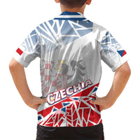 Forever Czech Republic Family Matching Short Sleeve Bodycon Dress and Hawaiian Shirt Czechia Pravda Vitezi - Wonder Print Shop