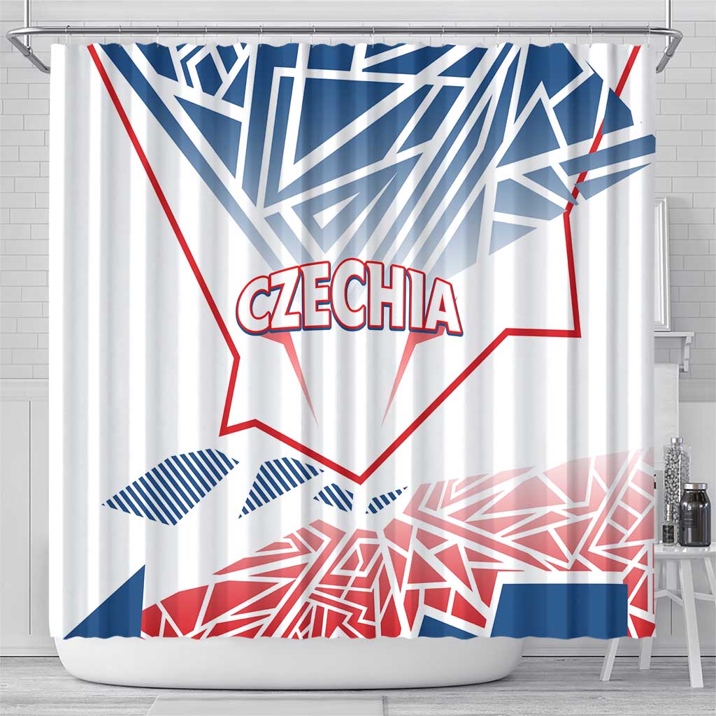 Forever Czech Republic Shower Curtain Czechia Pravda Vitezi