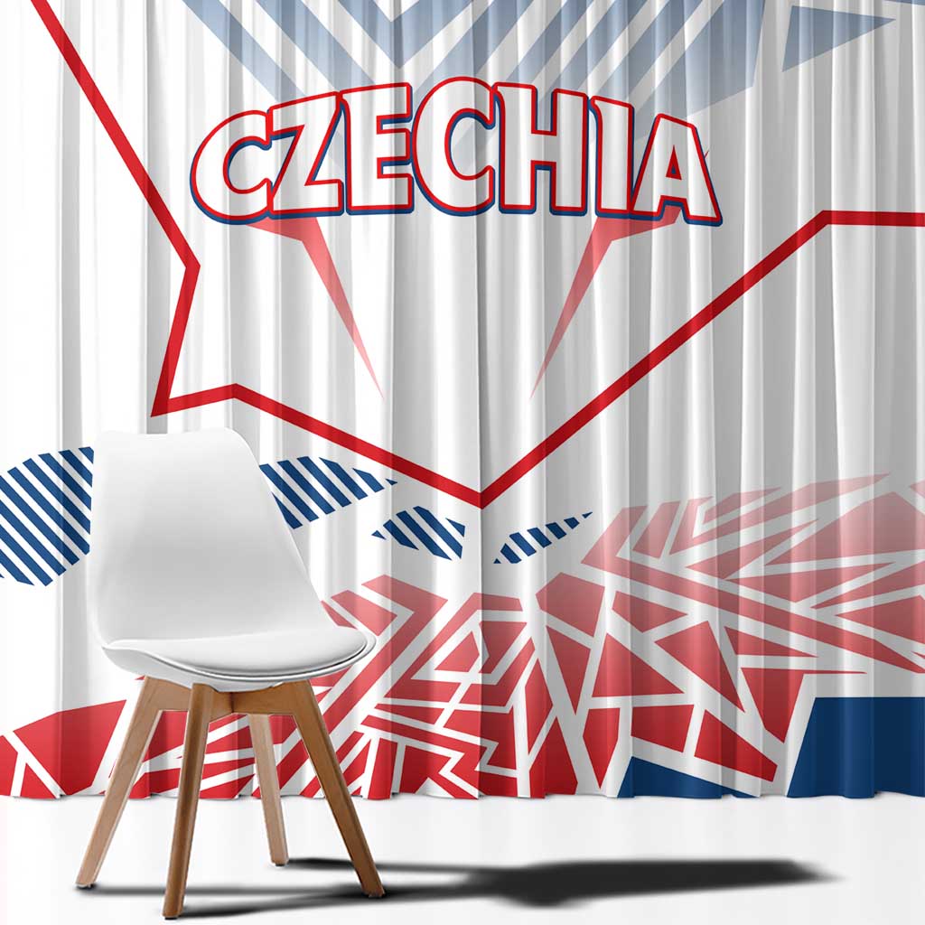 Forever Czech Republic Window Curtain Czechia Pravda Vitezi - Wonder Print Shop