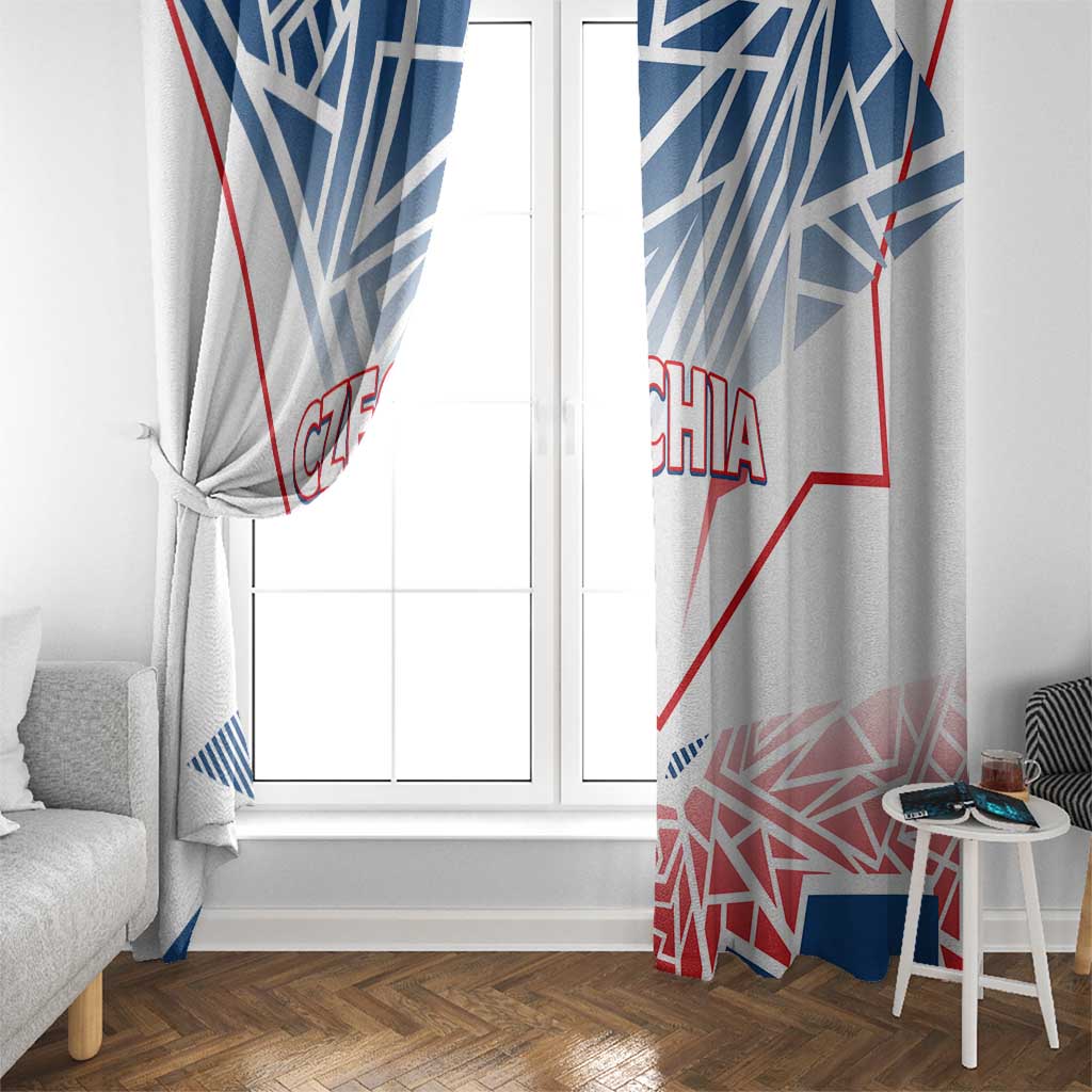 Forever Czech Republic Window Curtain Czechia Pravda Vitezi - Wonder Print Shop