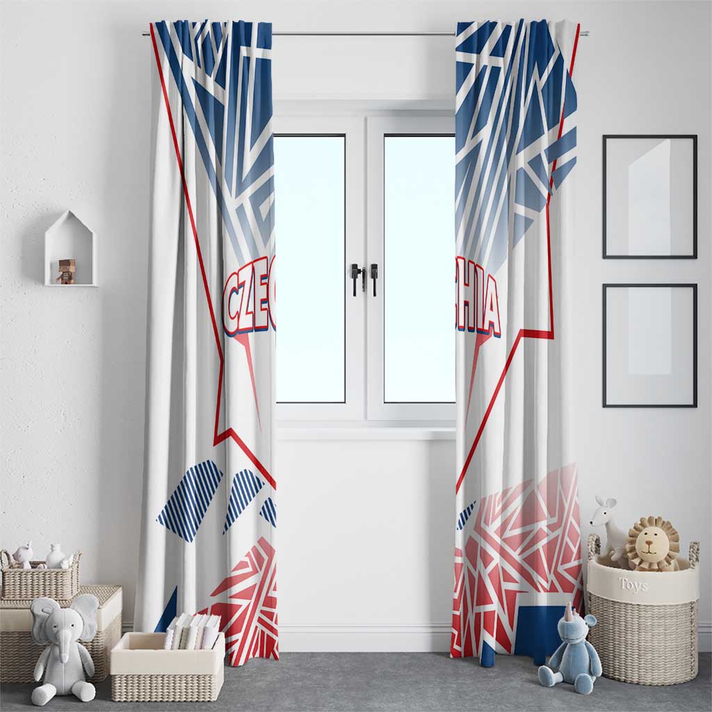 Forever Czech Republic Window Curtain Czechia Pravda Vitezi - Wonder Print Shop