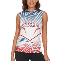 Forever Czech Republic Women Sleeveless Polo Shirt Czechia Pravda Vitezi - Wonder Print Shop