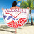 Forever Croatia Beach Blanket Hrvatska Trobojnica Checkerboard - Wonder Print Shop