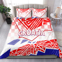 Forever Croatia Bedding Set Hrvatska Trobojnica Checkerboard - Wonder Print Shop