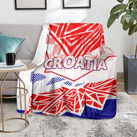 Forever Croatia Blanket Hrvatska Trobojnica Checkerboard