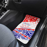 Forever Croatia Car Mats Hrvatska Trobojnica Checkerboard - Wonder Print Shop